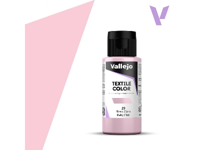 29 Textile Color - Baby Pink - zdjęcie 1