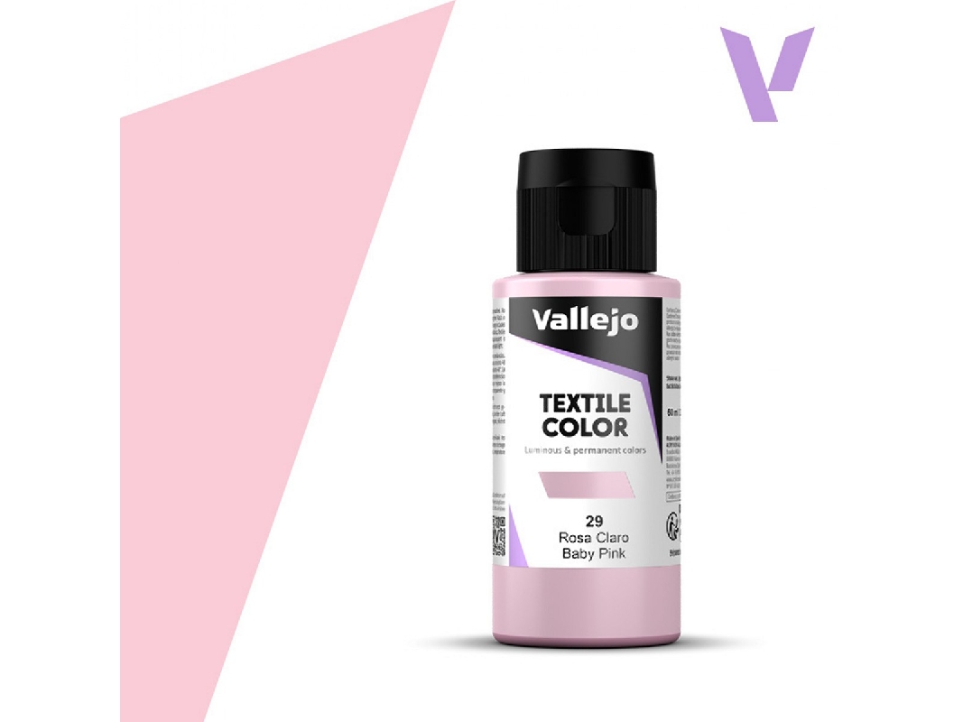 29 Textile Color - Baby Pink - zdjęcie 1