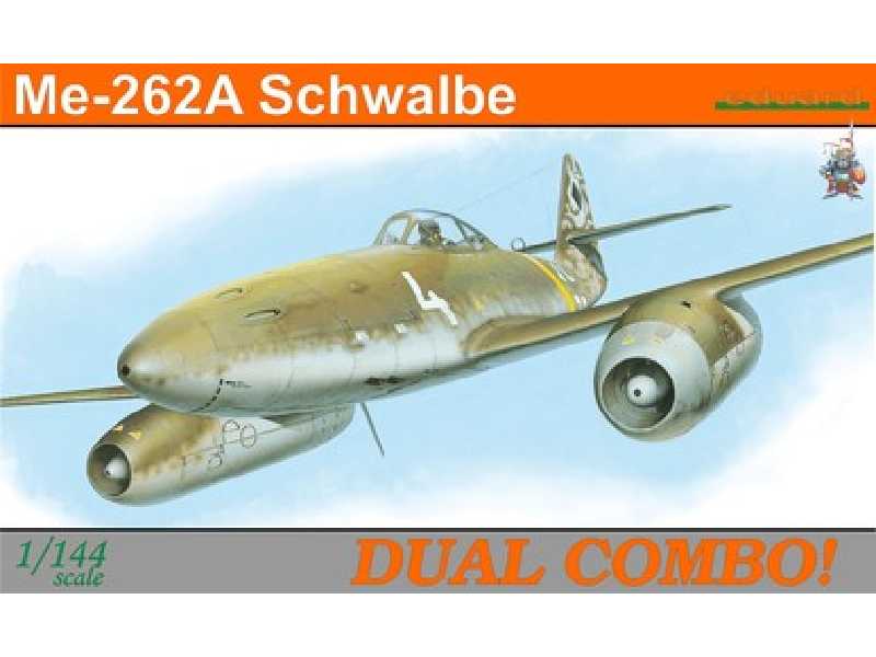 Me 262A Schwalbe DUAL COMBO 1/144 - zestaw 2 modele - zdjęcie 1 Me 262A Schwalbe DUAL COMBO 1/144 - zestaw 2 modele - zdjęcie 1
