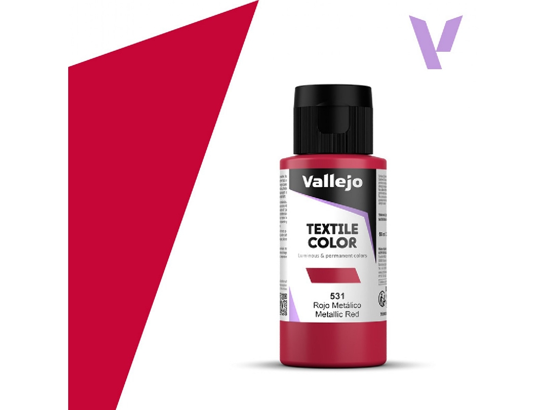 531 Textile Color - Metallic Red - zdjęcie 1