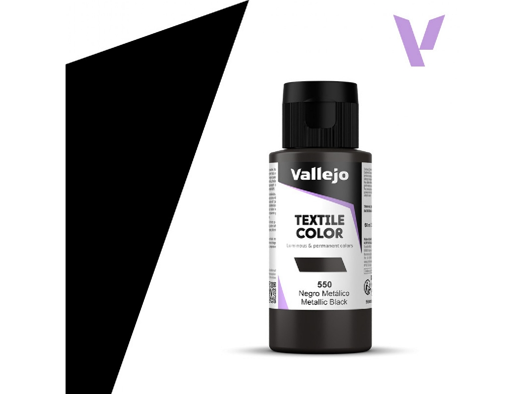 550 Textile Color - Metallic Black - zdjęcie 1