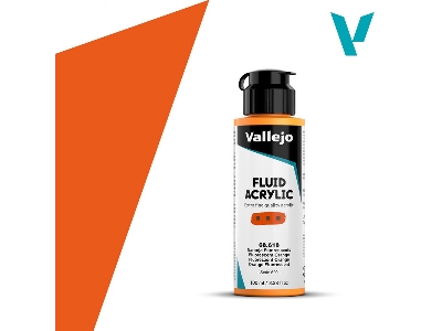 68618 Fluid Acrylic - Fluorescent Orange - zdjęcie 1