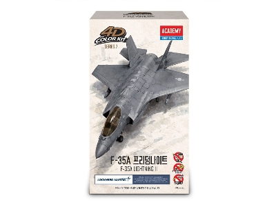 Lockheed Martin F-35 A Lightning Ii Freedom Knight (4d Color Kit) - zdjęcie 1