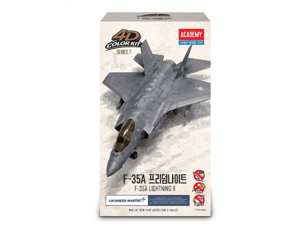 Lockheed Martin F-35 A Lightning Ii Freedom Knight (4d Color Kit) - zdjęcie 1