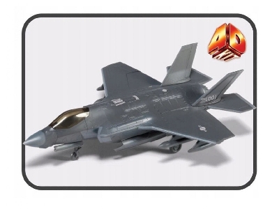 Lockheed Martin F-35 A Lightning Ii Freedom Knight (4d Color Kit) - zdjęcie 4