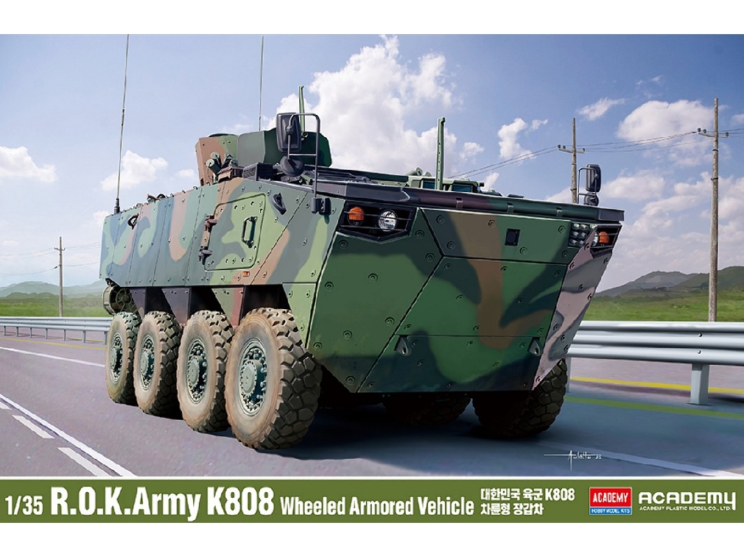 Korean Army K808 Wheeled Armoured Vehicle - zdjęcie 1