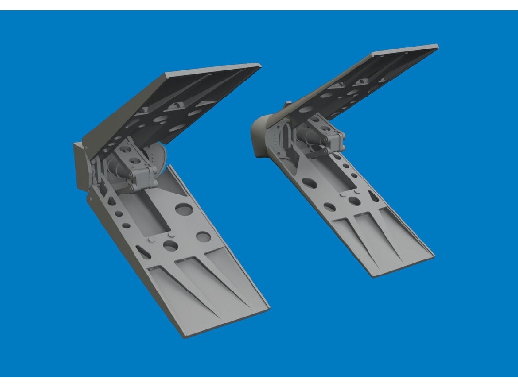 Lockheed Martin F-16i Sufa - Airbrakes (For Gwh Kits / 3d-printed) - zdjęcie 1