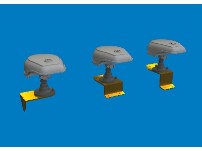 German Wwii Notek Head Lights (12 Pcs / 3d-printed) - zdjęcie 1