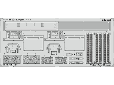 Hughes Ah-6 J - Pe Guns Set (For Icm Kits) - zdjęcie 1