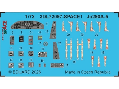 Junkers Ju-290 A-5 - Space Set (For Revell Kits) - zdjęcie 1