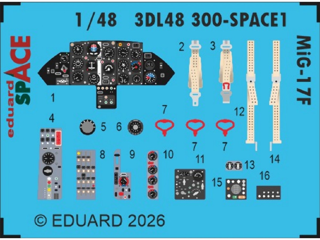 Mig-17 F - Space Set (For Kinetic Kits) - zdjęcie 1