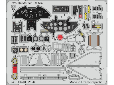Gloster Meteor F.8 - Pe Parts (For Revell Kits) - zdjęcie 1