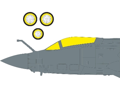 Blackburn Buccaneer S.2d - Tface Mask Set (For Trumpeter Kits) - zdjęcie 1