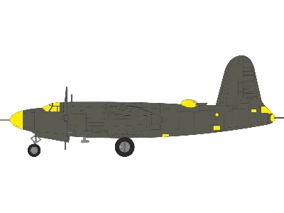 Martin B-26 C-45 Marauder - Mask Set (For Icm Kits) - zdjęcie 1