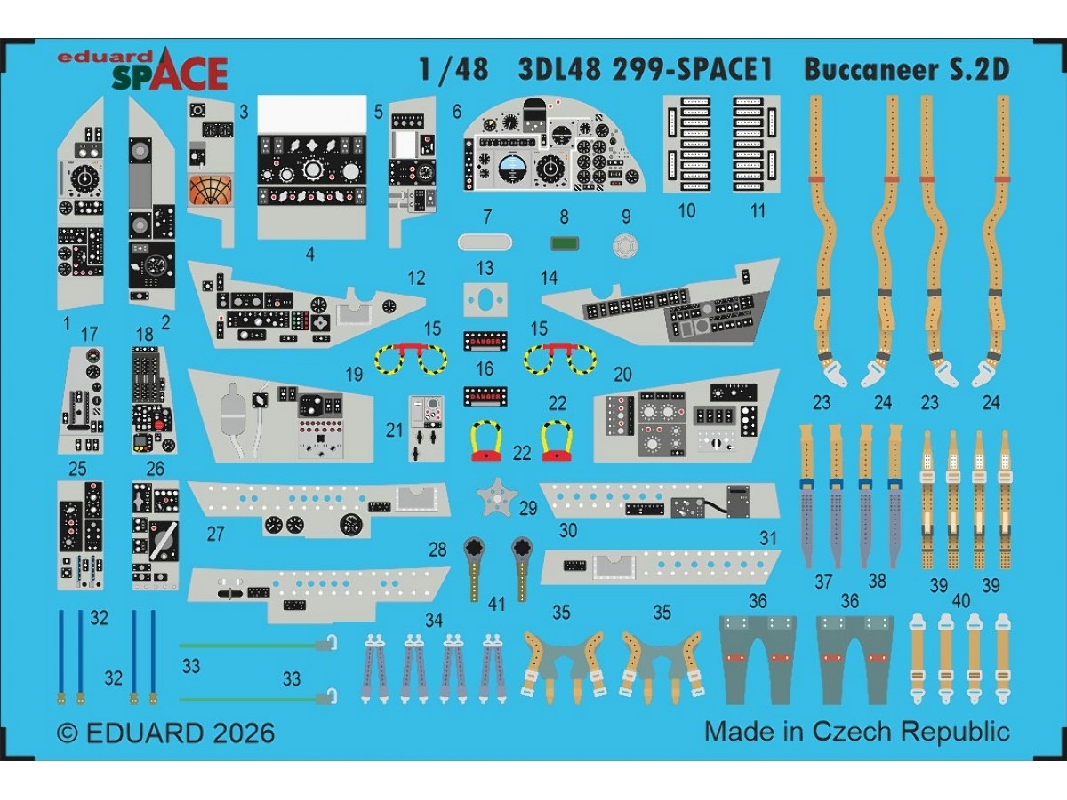 Blackburn Buccaneer S.2d - Space Set (For Trumpeter Kits) - zdjęcie 1