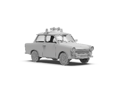 Trabi 601 S With Civilian Driver Figure (Limited Special Edition) - zdjęcie 2