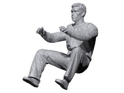 Trabi 601 S With Civilian Driver Figure (Limited Special Edition) - zdjęcie 3
