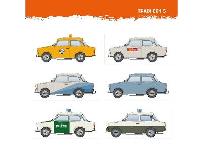 Trabi 601 S With Civilian Driver Figure (Limited Special Edition) - zdjęcie 5