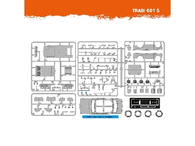 Trabi 601 S With Civilian Driver Figure (Limited Special Edition) - zdjęcie 6