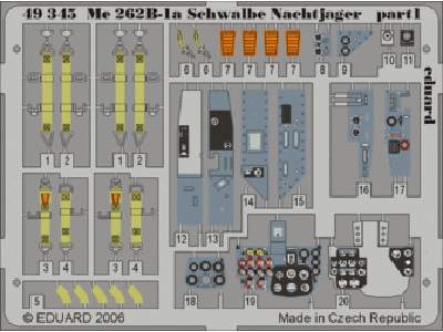  Me 262B-1a Schwalbe Nachtjager 1/48 - Dragon - blaszki - zdjęcie 1