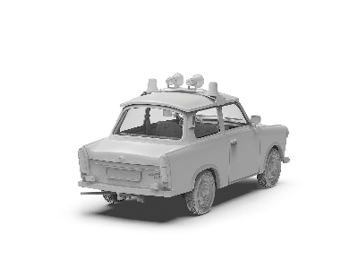 Trabi 601 S With Civilian Driver Figure (Limited Special Edition) - zdjęcie 14