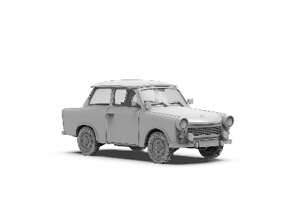 Trabi 601 S With Civilian Driver Figure (Limited Special Edition) - zdjęcie 16