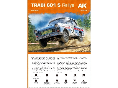 Trabi 601 Rallye With Rallye Driver Figure (Limited Special Edition) - zdjęcie 6