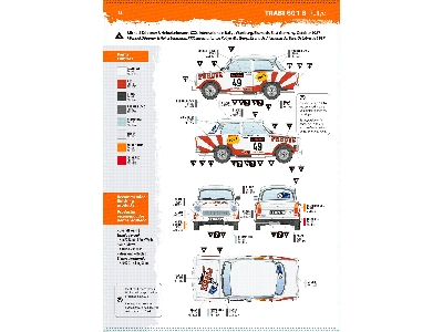 Trabi 601 Rallye With Rallye Driver Figure (Limited Special Edition) - zdjęcie 9