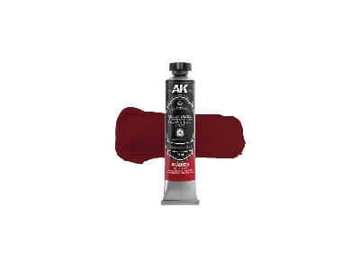 Akad028 Artist Dense Acrylic - Burgundy Wine Red - zdjęcie 1