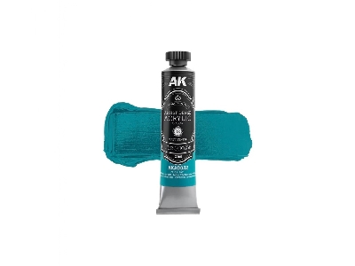 Akad032 Artist Dense Acrylic - Turquoise - zdjęcie 1