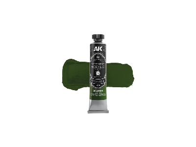 Akad034 Artist Dense Acrylic - Moss Green - zdjęcie 1