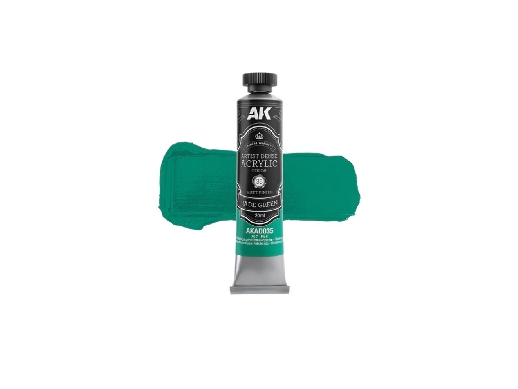 Akad035 Artist Dense Acrylic - Jade Green - zdjęcie 1