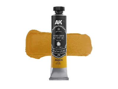 Akad106 Artist Dense Acrylic Colors - Yellow Color Set - zdjęcie 3