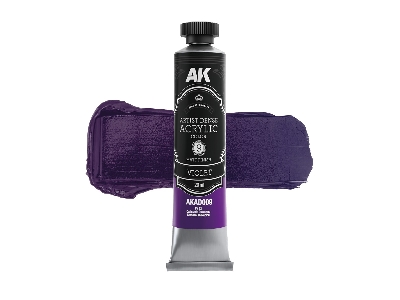 Akad107 Artist Dense Acrylic Colors - Red Color Set - zdjęcie 3
