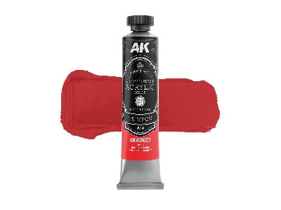 Akad107 Artist Dense Acrylic Colors - Red Color Set - zdjęcie 6