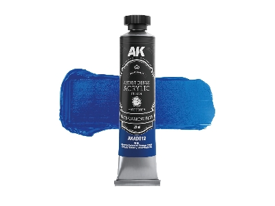 Akad108 Artist Dense Acrylic Colors - Blue Color Set - zdjęcie 3