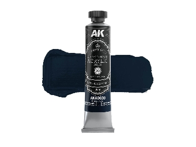 Akad108 Artist Dense Acrylic Colors - Blue Color Set - zdjęcie 5