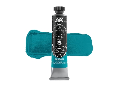 Akad108 Artist Dense Acrylic Colors - Blue Color Set - zdjęcie 7