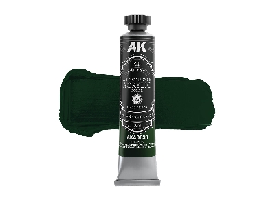 Akad109 Artist Dense Acrylic Colors - Green Color Set - zdjęcie 4