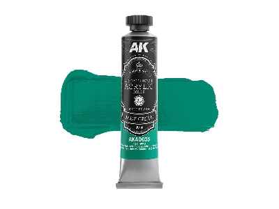 Akad109 Artist Dense Acrylic Colors - Green Color Set - zdjęcie 6