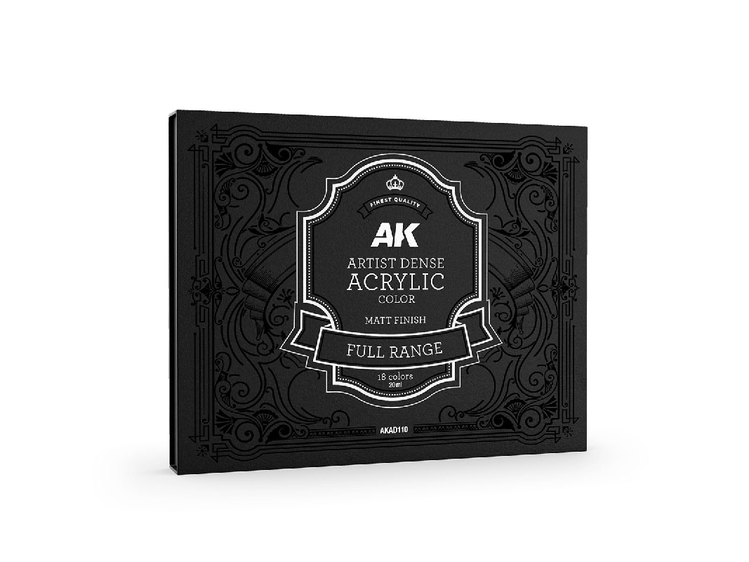 Akad110 Artist Dense Acrylic Colors - Deluxe Edition Box Expansion 01 - zdjęcie 1