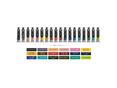 Akad110 Artist Dense Acrylic Colors - Deluxe Edition Box Expansion 01 - zdjęcie 4