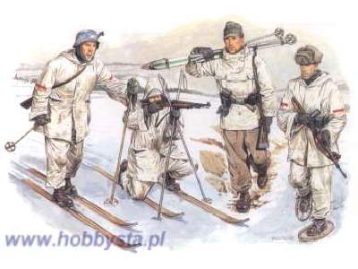 Figurki German Ski Troops - zdjęcie 1