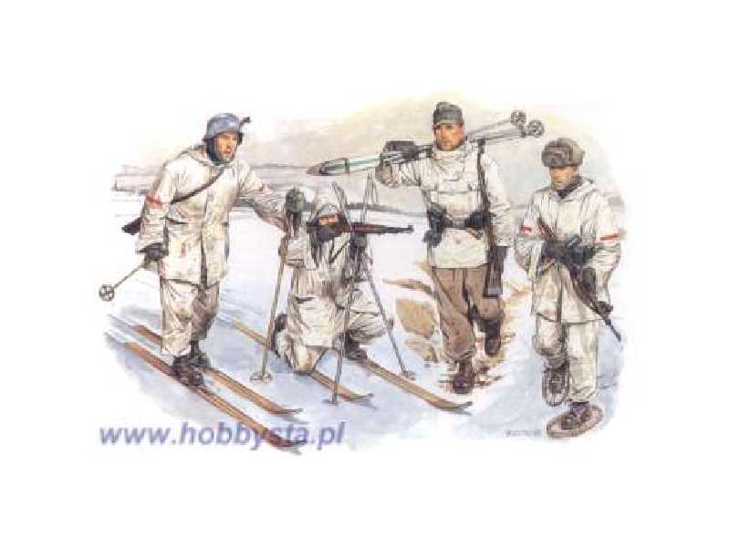 Figurki German Ski Troops - zdjęcie 1 Figurki German Ski Troops - zdjęcie 1