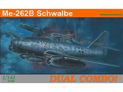 Me 262B Schwalbe DUAL COMBO 1/144 - zestaw 2 modele - zdjęcie 1