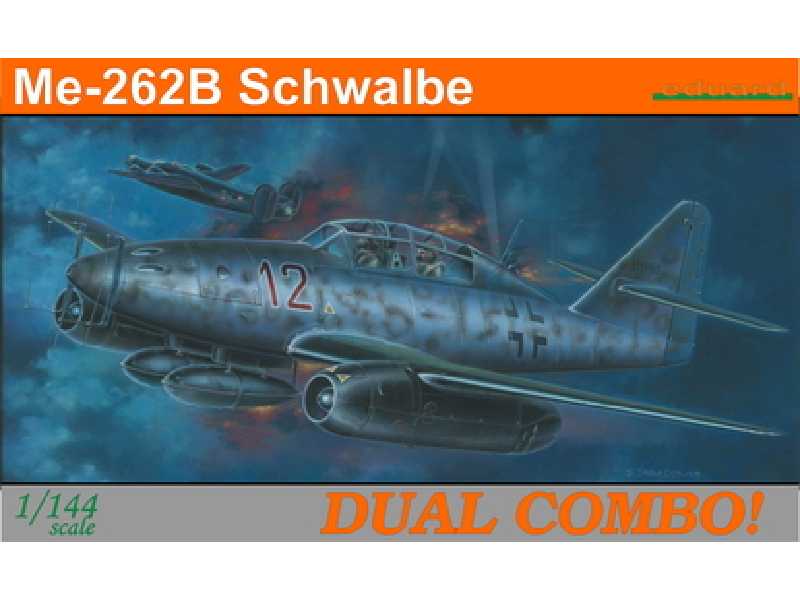 Me 262B Schwalbe DUAL COMBO 1/144 - zestaw 2 modele - zdjęcie 1 Me 262B Schwalbe DUAL COMBO 1/144 - zestaw 2 modele - zdjęcie 1
