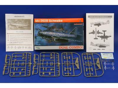  Me 262B Schwalbe DUAL COMBO 1/144 - zestaw 2 modele - zdjęcie 2