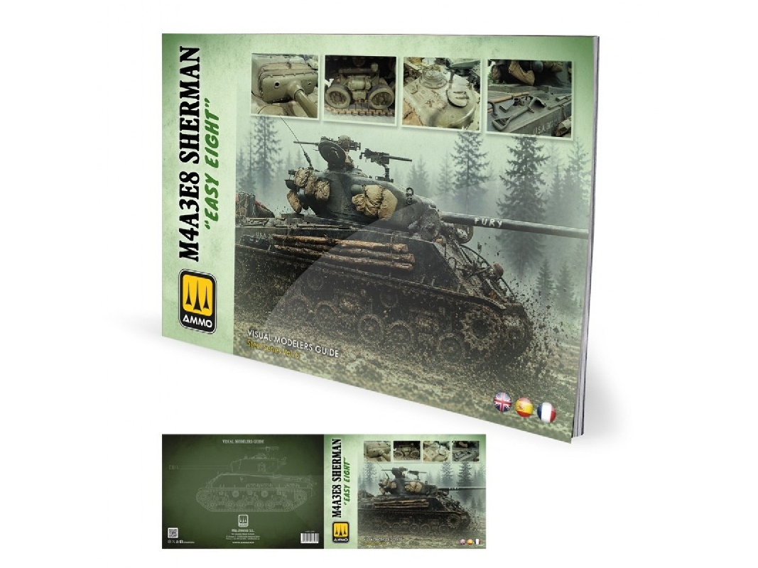 M4a3e8 Sherman "easy Eight" Visual Modelers Guide (Multilingual Edition) - zdjęcie 1