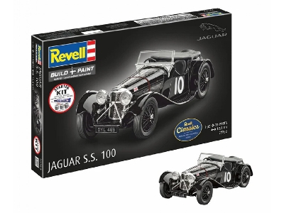 Jaguar Ss 100 - Starter Kit (Revell Classics) - zdjęcie 1