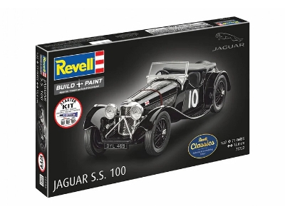 Jaguar Ss 100 - Starter Kit (Revell Classics) - zdjęcie 3